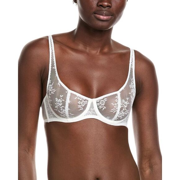 Journelle Womens  Romy Demi Bra, White - Picture 1 of 3